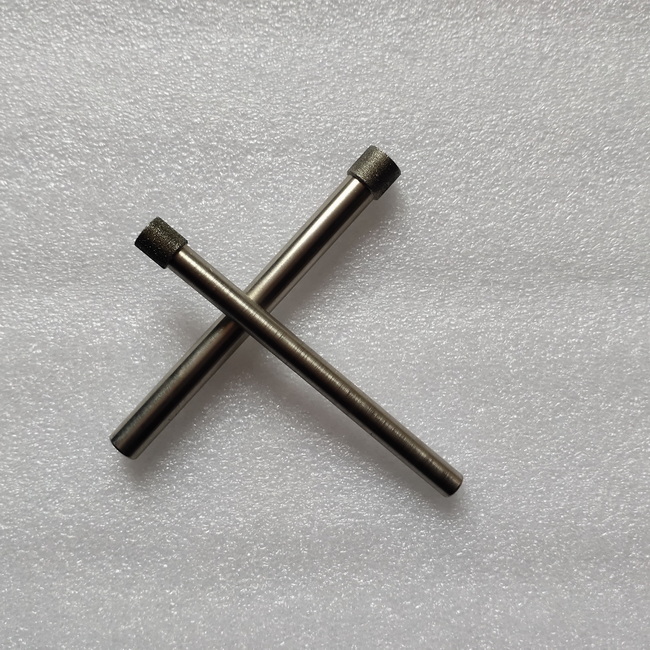 Electroplated CBN grinding head with handle